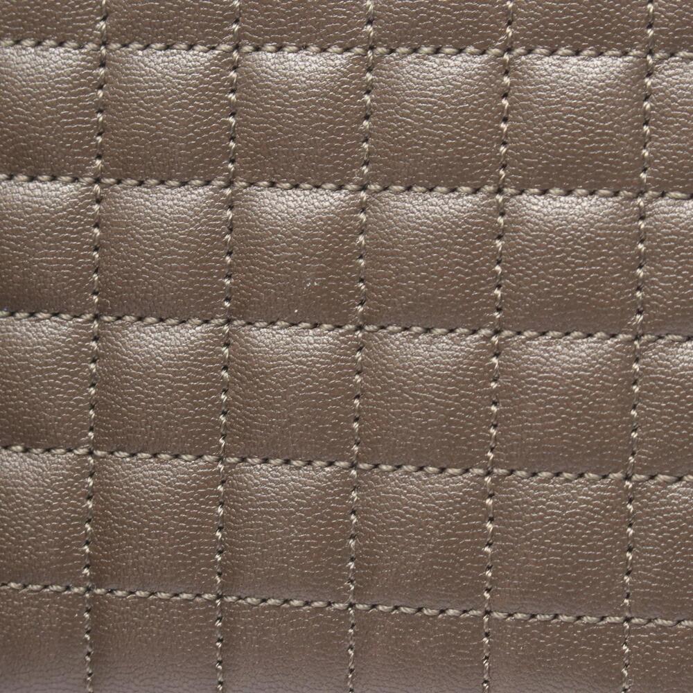 Celine Leather Wallet Zippered khaki Compact Case Wallet Coin Green - Picture 5 of 5